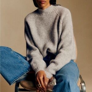 Sezane Otis Sweater in Gray, XS